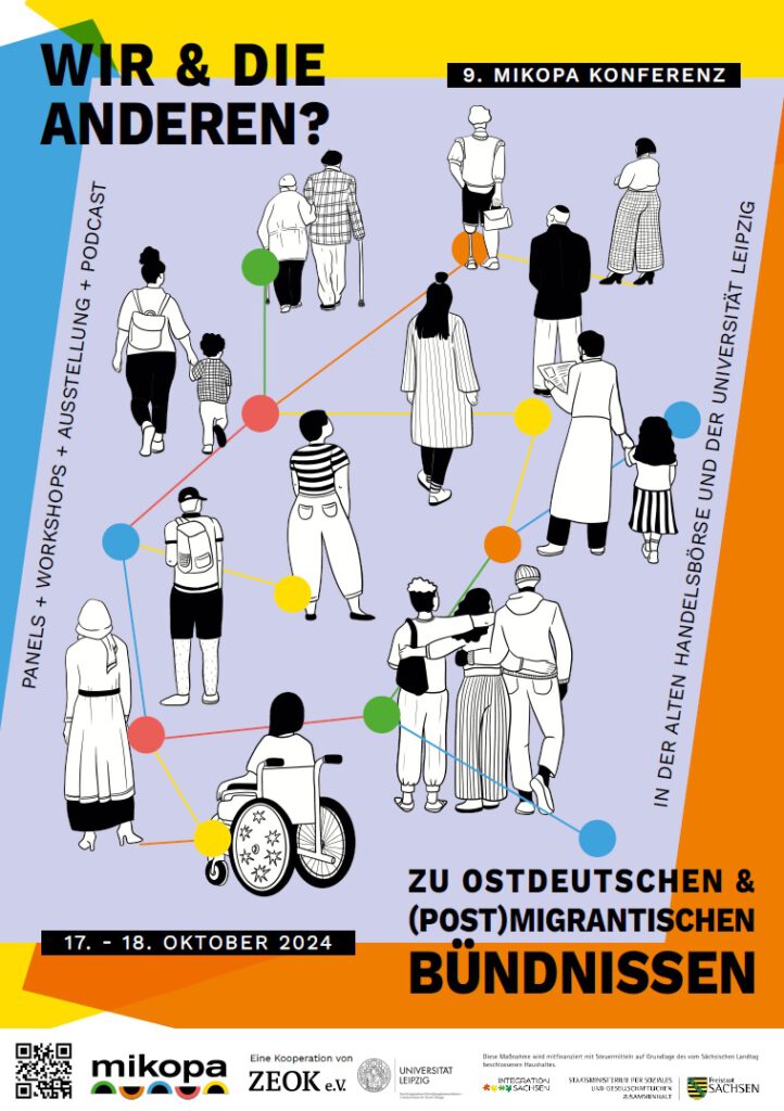 Plakat zur mikopa Konzerenz 2024 auf deutsch