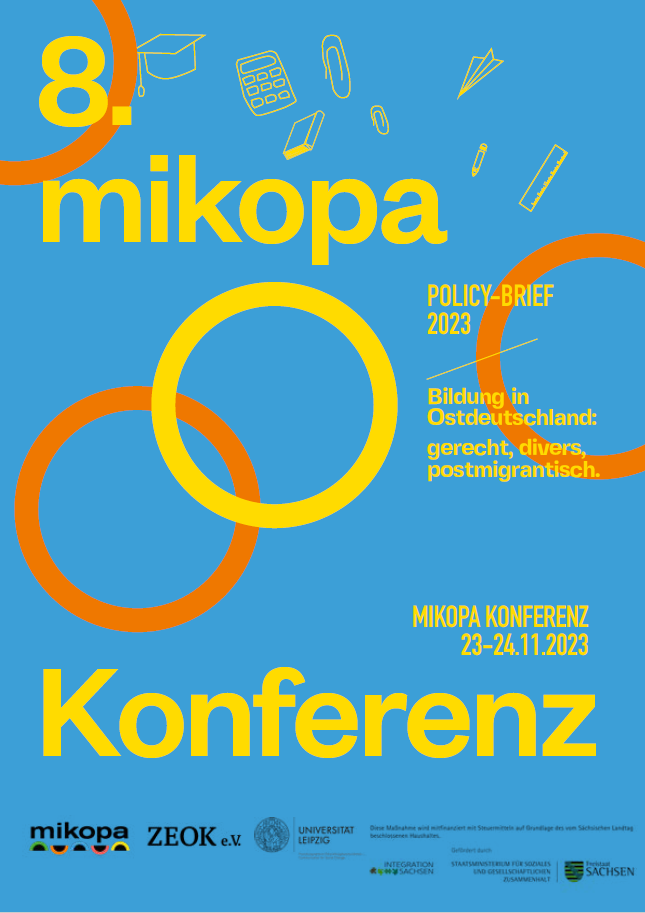 Cover der Broschüre zur mikopa Konferenz 2023